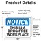 Signmission Safety Culture Sign, 18 in Width, Vinyl Decal, Rectangle OS-2PACK-NS-D-1218-L-19568 - alternate 2